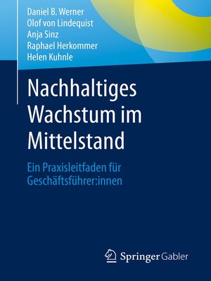 cover image of Nachhaltiges Wachstum im Mittelstand